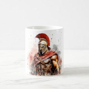 Caneca De Café Sparta Warrior