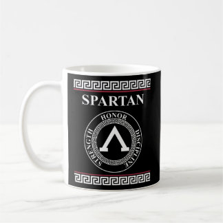 Caneca De Café Spartan Ancian Grécia Symbol Of Sparta