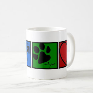 Caneca De Café Spay-Neuter-Adopt-Love