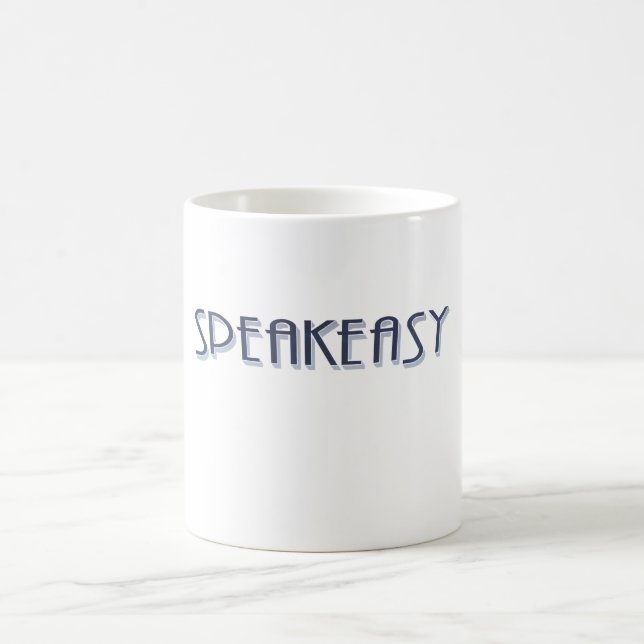 Caneca De Café Speakeasy (Centro)