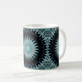 Caneca De Café Spectrum Soundwave Mandala