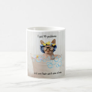 Caneca De Café Sphynx Cat Mug Engraçado