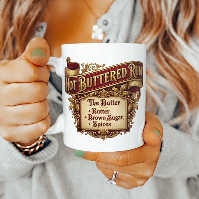 Caneca De Café Spiced Buttered Rum Winter Batter Recipe (Criador carregado)