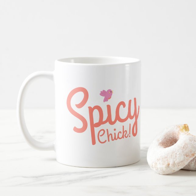 CANECA DE CAFÉ SPICY BIRD BUDDY (Com Donut)
