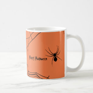 Caneca De Café Spiderweb assustador