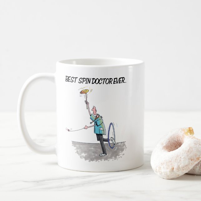 Caneca De Café Spin Doctor mug (Com Donut)