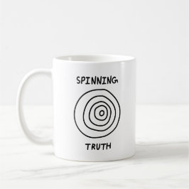 Caneca De Café Spinning Truth