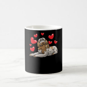 Caneca De Café Spinone Italiano Dog Com Animais Enchidos E