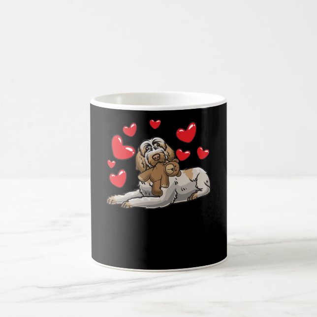 Caneca De Café Spinone Italiano Dog Com Animais Enchidos E (Centro)