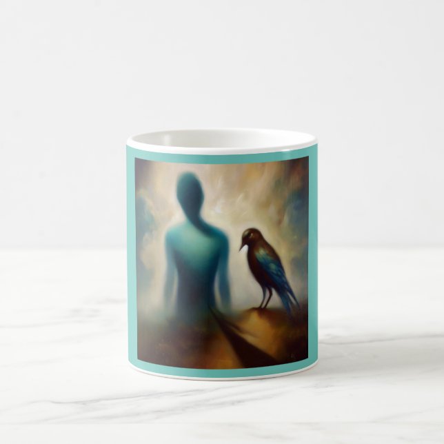 Caneca De Café Spirit Animal Bluebird 1 (Centro)