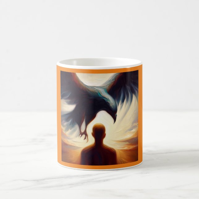 Caneca De Café Spirit Animal Eagle 1 (Centro)