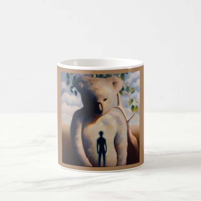 Caneca De Café Spirit Animal Koala 2 (Centro)