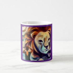 Caneca De Café Spirit Animal Lion 3