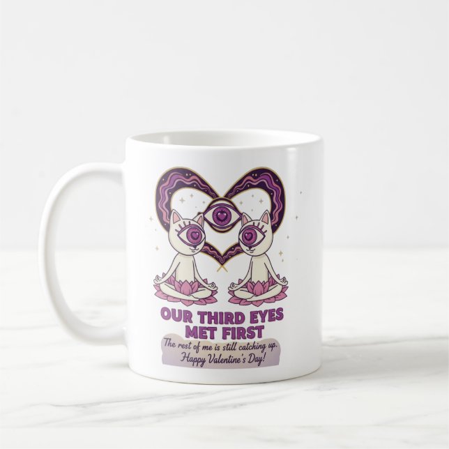 Caneca De Café spiritual valentine  (Esquerda)