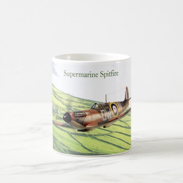 Caneca De Café Spitfire Mk.I (Centro)