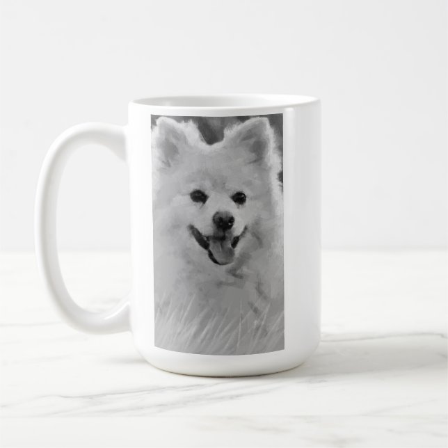 Caneca De Café Spitz Japonês (Esquerda)