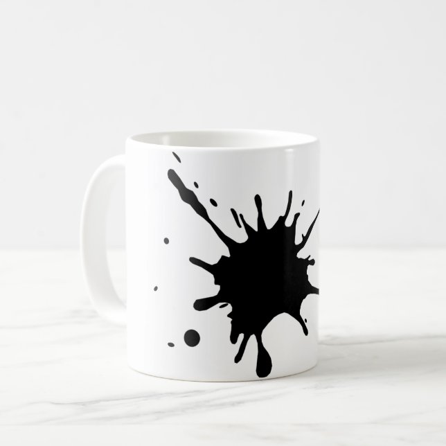 Caneca de Café - Splat (Frente Esquerda)