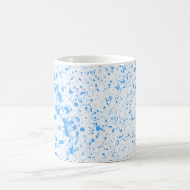 Caneca De Café Splatter Texture - Blue (Centro)