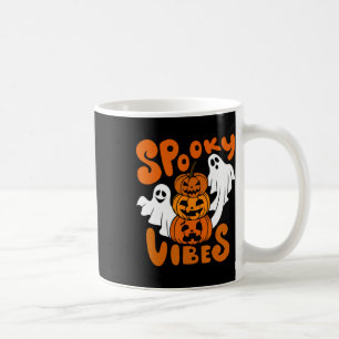 Caneca De Café Spookes Vibes Happy Halloween Pumpkin Boo Costumes