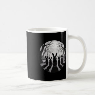 Caneca De Café Spooky Bunny Patrol assustador Floresta de Hallowe
