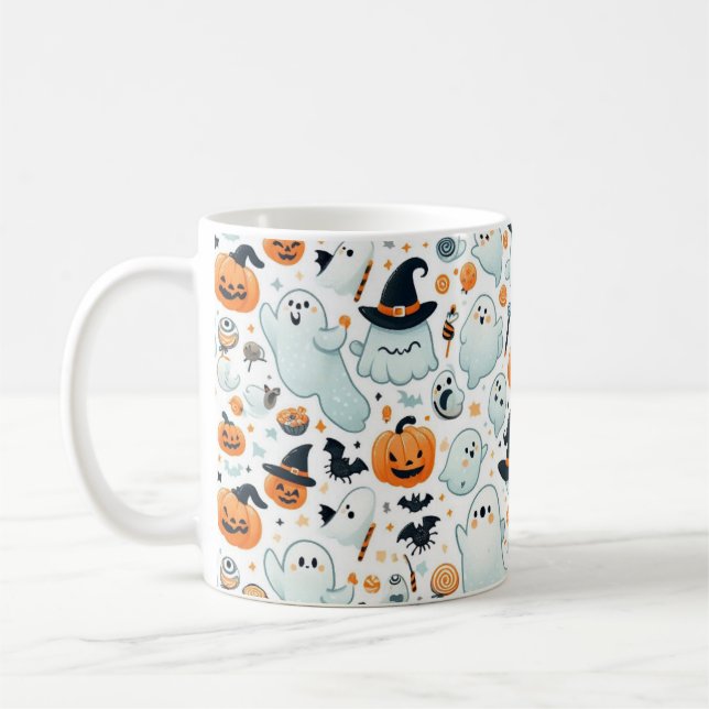 Caneca De Café Spooky Halloween Mug (Esquerda)
