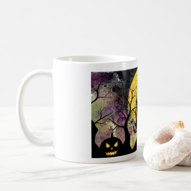 Caneca De Café Spooky Mug (Com Donut)