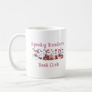 Caneca De Café Spooky Readers Book Club