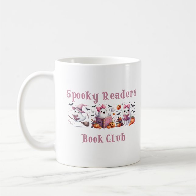 Caneca De Café Spooky Readers Book Club (Esquerda)