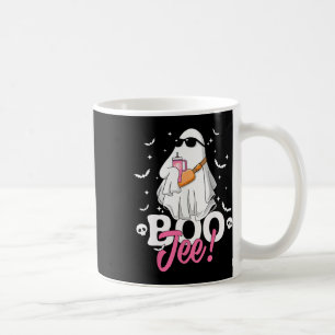 Caneca De Café Spooky Season Cute Ghost Halloween Costume Boujee