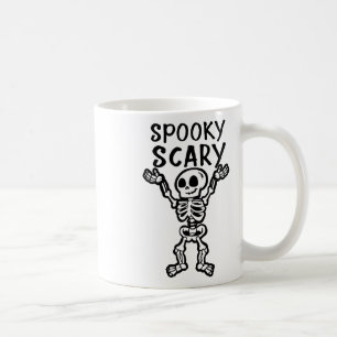 Caneca De Café Spooky Skeleton Skeleton Halloween