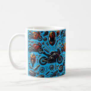 Caneca De Café Sports Motorcycles: Speed and Performance