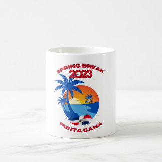Caneca De Café Spring Break Punta Cana 2023 Mug