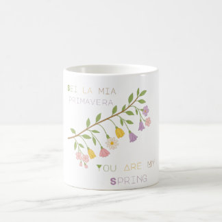Caneca De Café Spring Floral Mug – You Are My Spring