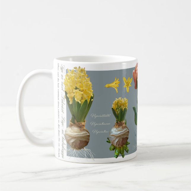 Caneca De Café Spring flowers garden mug. (Esquerda)