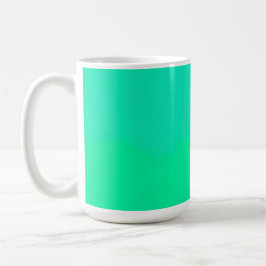 Caneca De Café Spring Green Gradient 