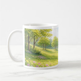 Caneca De Café Spring Meadow Nature Mug