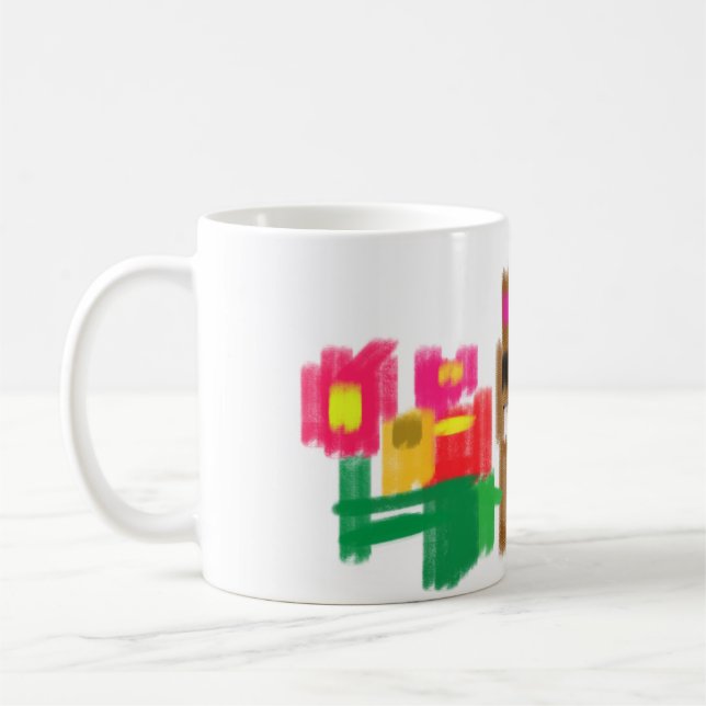 Caneca De Café Spring Rabbit (Esquerda)