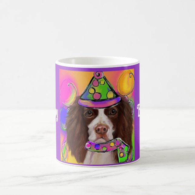 Caneca De Café Springer Spaniel Inglês (Centro)