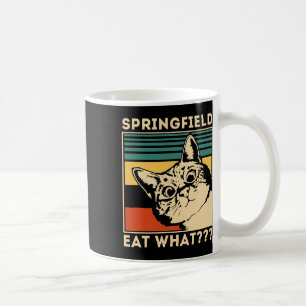 Caneca De Café Springfield Coma O Que - Eles Estão Comendo Cachor