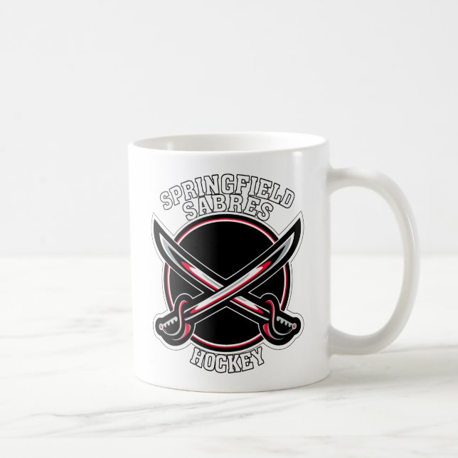 Caneca De Café Springfield Sabers Café Mug (Direita)