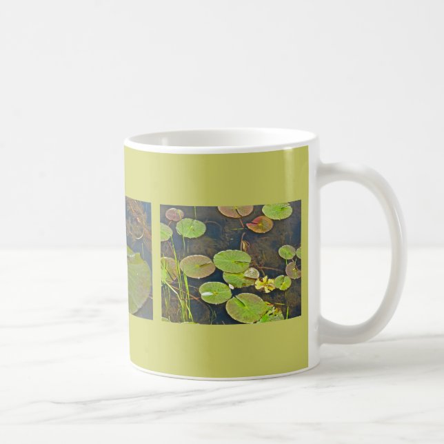 Caneca De Café Springtime Lily Pads Mug (Direita)