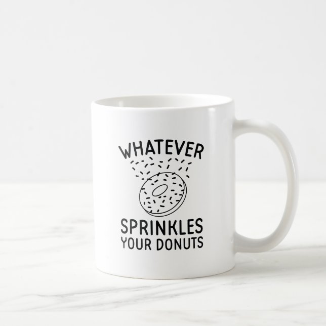 Caneca De Café Sprinkles Suas Rosquinhas (Direita)