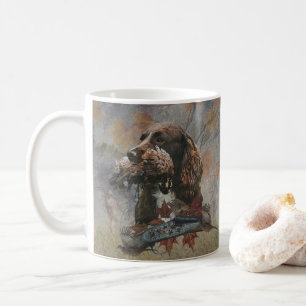 Caneca De Café Sprocker Spaniel, Arte de cães-Arma