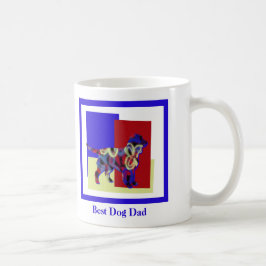 Caneca De Café Sprocker Spaniel Dog Silhouette TRBY Day