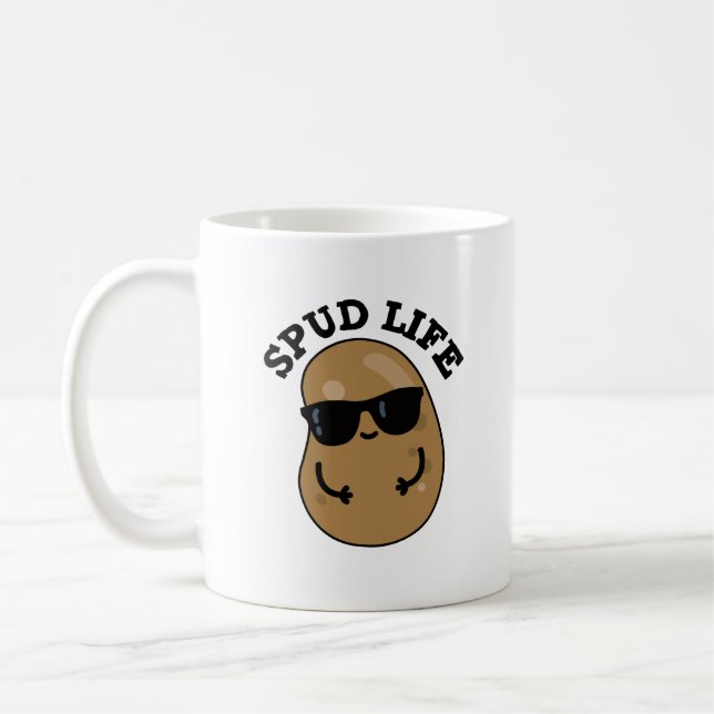 Caneca De Café Spuy Life Funny Potato Pun (Esquerda)