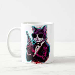 Caneca De Café Spy de Gato Legal