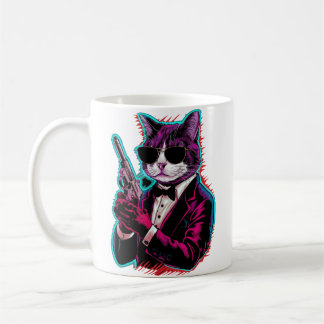 Caneca De Café Spy de Gato Legal