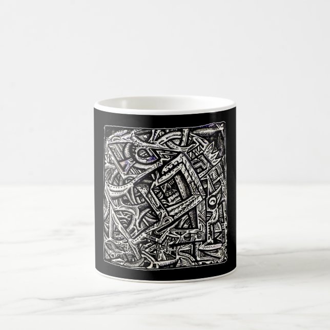 Caneca De Café Square One, por Brian Benson (Centro)