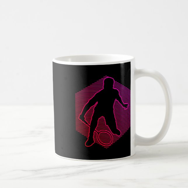 Caneca De Café Squash Feminino Badminton Masculino Shuttle  (Direita)
