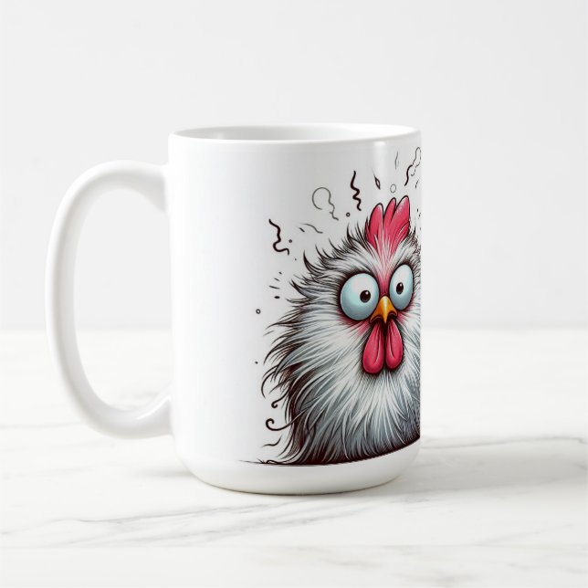 Caneca De Café "Squawk and Joy Chicken" Mug (Esquerda)
